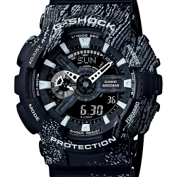 นาฬิกา Casio G-Shock GA-110TX Textile pattern series รุ่น GA-110TX-1A ของแท้ รับประกัน1ปี