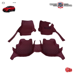 พรมรถยนต์ 6D รถ MAZDA CX-3 ปี 2015-2020 ชุดภายในห้องโดยสาร จำนวน 3 ชิ้น
