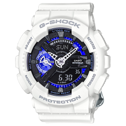 นาฬิกา คาสิโอ Casio G-Shock S-Series Cool White color Collection รุ่น GMA-S110CW-7A3 ของแท้ รับประกัน1ปี