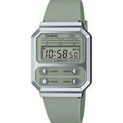 นาฬิกา คาสิโอ Casio DIGITAL Vintage A100 series รุ่น A100WEF-3A ของแท้ รับประกัน1ปี