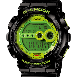นาฬิกา คาสิโอ Casio G-Shock Standard digital รุ่น GD-100SC-1 “Mountain Dew” หายาก ของแท้ รับประกัน1ปี