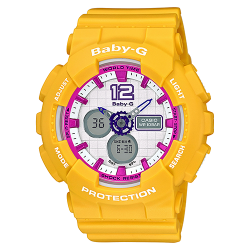 นาฬิกา Casio Baby-G Standard Analog-Digital รุ่น BA-120-9B ของแท้ รับประกัน1ปี