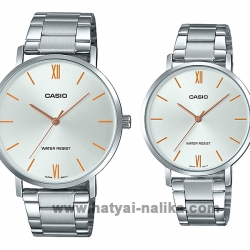 นาฬิกา คาสิโอ Casio SETคู่รัก รุ่น MTP-VT01D-7B+LTP-VT01D-7B ของแท้ รับประกัน 1 ปี