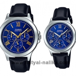 นาฬิกา คาสิโอ Casio SETคู่รัก รุ่น MTP-V300L-2A+LTP-V300L-2A2 ของแท้ รับประกัน 1 ปี