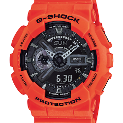 นาฬิกา คาสิโอ Casio G-Shock Limited Rescue Orange Series รุ่น GA-110MR-4A สีส้มนักดับเพลิง