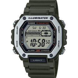 นาฬิกา คาสิโอ Casio แบตเตอรี่ 10 ปี MWD-110 Series รุ่น MWD-110H-3AV ของแท้ รับประกัน1ปี