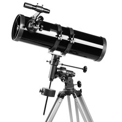 กล้องดูดาว 750x150 ลำกล้องไม่มีลาย【แบบสะท้อนแสง】