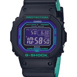 นาฬิกา Casio G-Shock โจ๊กเกอร์ Special color Black & Light Colors series รุ่น GW-B5600BL-1 ของแท้ รับประกัน1ปี