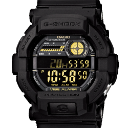 นาฬิกา คาสิโอ Casio G-Shock Standard digital รุ่น GD-350-1B "Black Sniper"