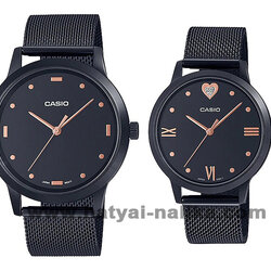 นาฬิกา คาสิโอ Casio SETคู่รัก รุ่น MTP-2022VMB-1C+LTP-2022VMB-1C ของแท้ รับประกัน 1 ปี