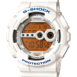นาฬิกา คาสิโอ Casio G-Shock Standard digital รุ่น GD-100SC-7 “Gundam Kyrios” (หายาก) ของแท้ รับประกัน1ปี