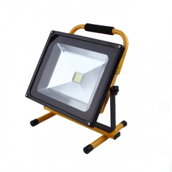 SPOT light แบบชาร์จ 50W สี เหลือง