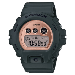 นาฬิกา Casio G-Shock มินิ S-Series GMD-S6900MC series รุ่น GMD-S6900MC-3 (สีเขียวพิ้งค์โกลด์) ของแท้ รับประกัน1ปี