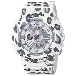 นาฬิกา คาสิโอ Casio Baby-G Girls' Generation Leopard series รุ่น BA-110LP-7A
