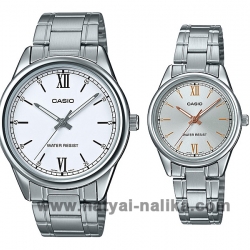 นาฬิกา คาสิโอ Casio SETคู่รัก รุ่น MTP-V005D-7B2+LTP-V005D-7B2 ของแท้ รับประกัน 1 ปี