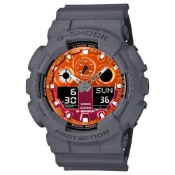 นาฬิกา Casio G-Shock Special Color Flame inside series รุ่น GA-100FL-8A ของแท้ รับประกัน1ปี