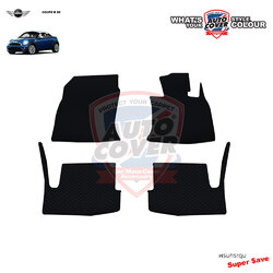 พรมปูพื้นรถยนต์ พรมกระดุม รถ MINI COOPER COUPE รหัส R 58 ชุดพรมพื้น จำนวน 4 ชิ้น