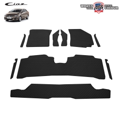 พรมปูพื้นรถยนต์ พรมกระดุม รถ SUZUKI CIAZ ชุดภายในห้องโดยสาร จำนวน 10 ชิ้น
