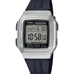 นาฬิกา คาสิโอ Casio 10 YEAR BATTERY รุ่น F-201WAM-7AV ของแท้ รับประกัน 1ปี