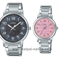 นาฬิกา คาสิโอ Casio SETคู่รัก รุ่น MTP-E159D-1B+LTP-E159D-4B ของแท้ รับประกัน 1 ปี