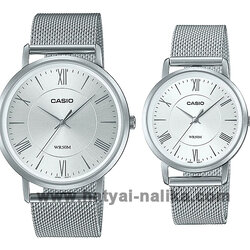 นาฬิกา คาสิโอ Casio SETคู่รัก รุ่น MTP-B110M-7AV+LTP-B110M-7AV ของแท้ รับประกัน 1 ปี