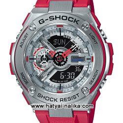 นาฬิกา Casio G-Shock G-STEEL Limited Color GST-410 series รุ่น GST-410-4A สีแดง (สีผลิตจำกัดไม่วางขายในไทย) ของแท้ รับประกัน1ปี