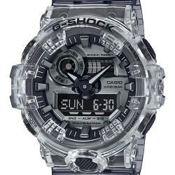 นาฬิกา Casio G-Shock Special color SKELETON series รุ่น GA-700SK-1A ของแท้ รับประกัน1ปี