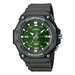 นาฬิกา คาสิโอ Casio แบตเตอรี่ 10 ปี MW-620 Series รุ่น MW-620H-3AV ของแท้ รับประกัน1ปี