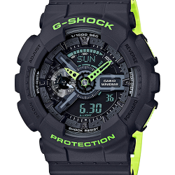 นาฬิกา Casio G-Shock GA-110LN Layered Neon colors series รุ่น GA-110LN-8A ของแท้ รับประกัน1ปี