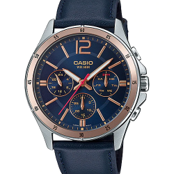นาฬิกา คาสิโอ Casio STANDARD Analog'men รุ่น MTP-1374L-2AV ของแท้ รับประกัน 1 ปี