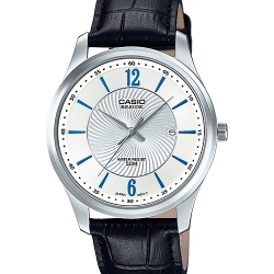 นาฬิกา คาสิโอ Casio BESIDE 3-HAND ANALOG รุ่น BEM-151L-7AV ของแท้ รับประกัน 1 ปี