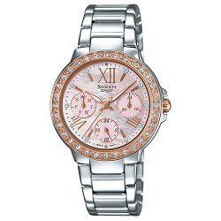 นาฬิกา คาสิโอ Casio SHEEN MULTI-HAND รุ่น SHE-3052SG-4A ของแท้ รับประกัน1ปี