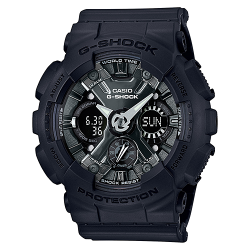นาฬิกา คาสิโอ Casio G-Shock มินิ S-Series Metal Face series รุ่น GMA-S120MF-1A "GA-120BB มินิ" ของแท้ รับประกัน1ปี