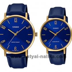 นาฬิกา คาสิโอ Casio SETคู่รัก รุ่น MTP-VT01GL-2B2+LTP-VT01GL-2B ของแท้ รับประกัน 1 ปี