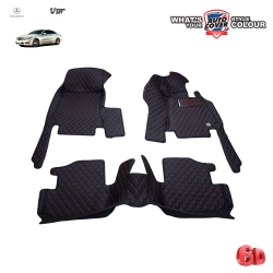 พรมปูพื้นรถยนต์ 6D รถ MERCEDES BENZ E COUPE 2 DOOR W207 ชุดภายในห้องโดยสาร จำนวน 3 ชิ้น