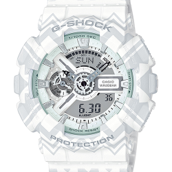 นาฬิกา คาสิโอ Casio G-Shock Limited Tribal Pattern series รุ่น GA-110TP-7A ของแท้ รับประกัน 1 ปี
