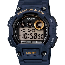 นาฬิกา คาสิโอ Casio 10 YEAR BATTERY รุ่น W-735H-2AV ของแท้ รับประกัน 1 ปี