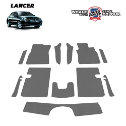พรมปูพื้นรถยนต์ พรมกระดุม รถ MITSUBISHI NEW LANCER ปี 2005-2015 ชุดภายในห้องโดยสาร จำนวน 12 ชิ้น