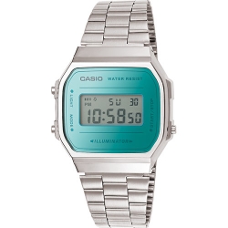 นาฬิกา คาสิโอ Casio STANDARD DIGITAL Vintage รุ่น A168WEM-2 ของแท้ รับประกัน 1 ปี