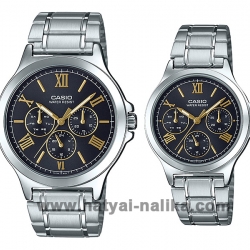 นาฬิกา คาสิโอ Casio SETคู่รัก รุ่น MTP-V300D-1A2+LTP-V300D-1A2 ของแท้ รับประกัน 1 ปี