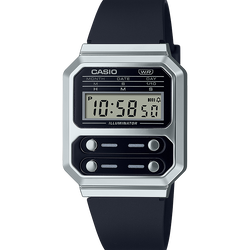 นาฬิกา คาสิโอ Casio DIGITAL Vintage A100 series รุ่น A100WEF-1A ของแท้ รับประกัน1ปี