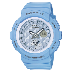 นาฬิกา Casio Baby-G Beach Pastel Color series รุ่น BGA-190BE-2A ของแท้ รับประกัน1ปี