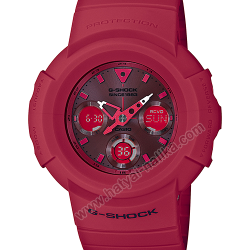 นาฬิกา Casio G-Shock 35th Anniversary Limited RED OUT 3rd series รุ่น AWG-M535C-4AJR (ไม่วางขายในไทย นำเข้า Japan) ของแท้ รับประกัน1ปี