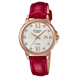 นาฬิกา คาสิโอ Casio SHEEN CRUISE LINE รุ่น SHE-4525PGL-7B ของแท้ รับประกัน1ปี