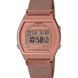 นาฬิกา คาสิโอ Casio Vintage DIGITAL B640 series รุ่น B640WMR-5A ของแท้ รับประกัน 1 ปี