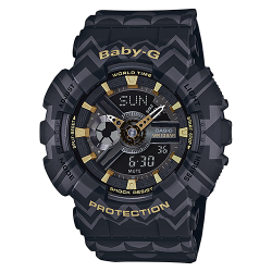 นาฬิกา Casio Baby-G Tribal Pattern series รุ่น BA-110TP-1A ของแท้ รับประกัน1ปี