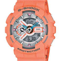 นาฬิกา คาสิโอ Casio G-Shock Limited Dusty Neon Series รุ่น GA-110DN-4A สีแซลมอน salmon