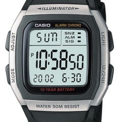 นาฬิกา คาสิโอ Casio 10 YEAR BATTERY รุ่น W-96H-1A ของแท้ รับประกัน 1 ปี