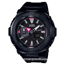 นาฬิกา Casio Baby-G BGA-225 Beach Glamping series หน้าปัดไดมอนด์คัท รุ่น BGA-225G-1A ของแท้ รับประกัน1ปี