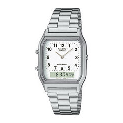 นาฬิกา คาสิโอ Casio STANDARD DIGITAL Vintage รุ่น AQ-230A-7B ของแท้ รับประกัน1ปี